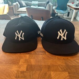 2x New York Yankees New Era Hats